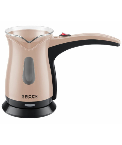 Cafetieră turcească BROCK ECP 106, 0.5L, 500W, pereți dubli, oprire automată